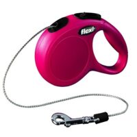 FLEXI NEW CLASSIC 0-XS RDEČ/3m-vrvica-8kg