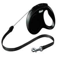 FLEXI NEW CLASSIC 1-S ČRN/5m-vrvica-12kg