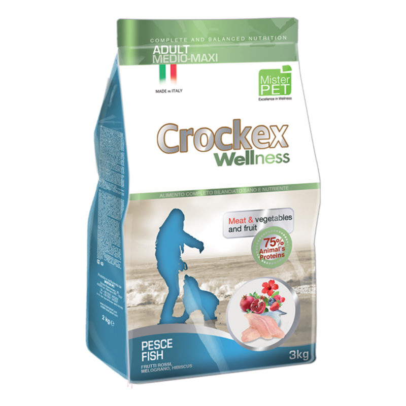 Crockex Adult Medium Maxi Fish & Rice