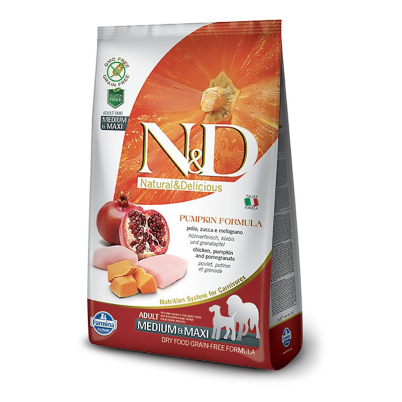 N&D Pumpkin – Piščanec Medium/Maxi Adult