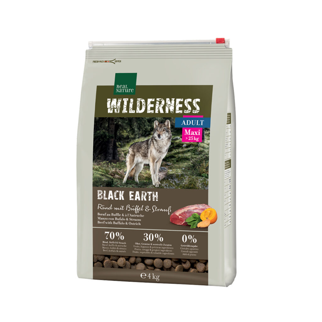 Real Nature Wilderness Adult Large Breed govedina s nojem i bizonom 4 kg copy