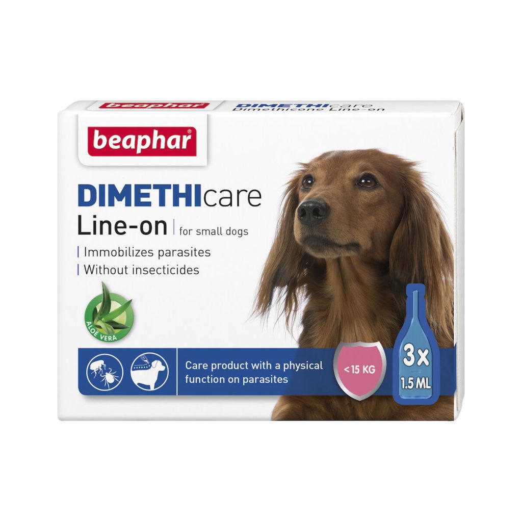 Beaphar Dimethicare Line-On Small Dog ampule za male pse 3 x 1.5ml