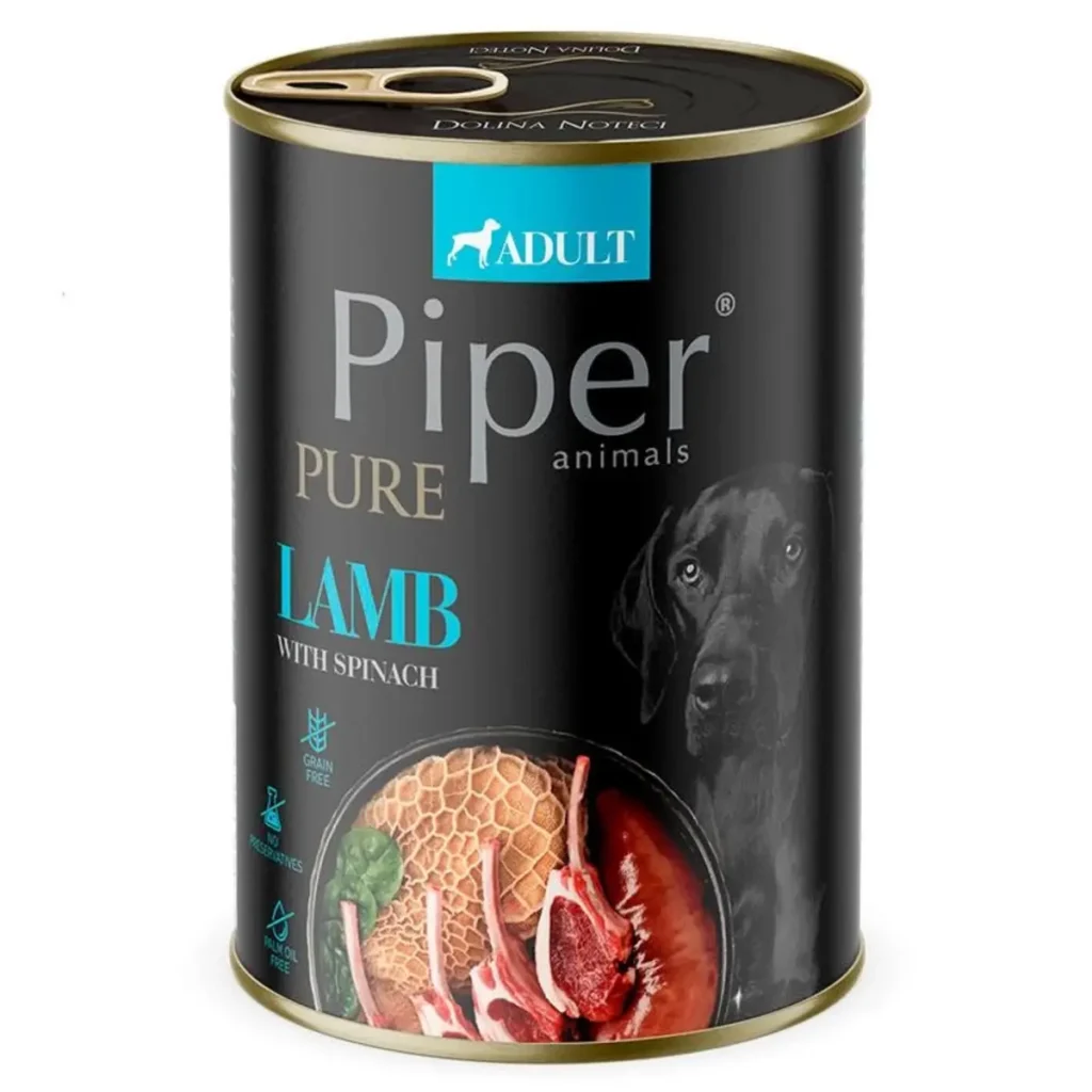 piper_platinum_pure_lata_monoproteico_de_cordero_con_espinacas_para_perro