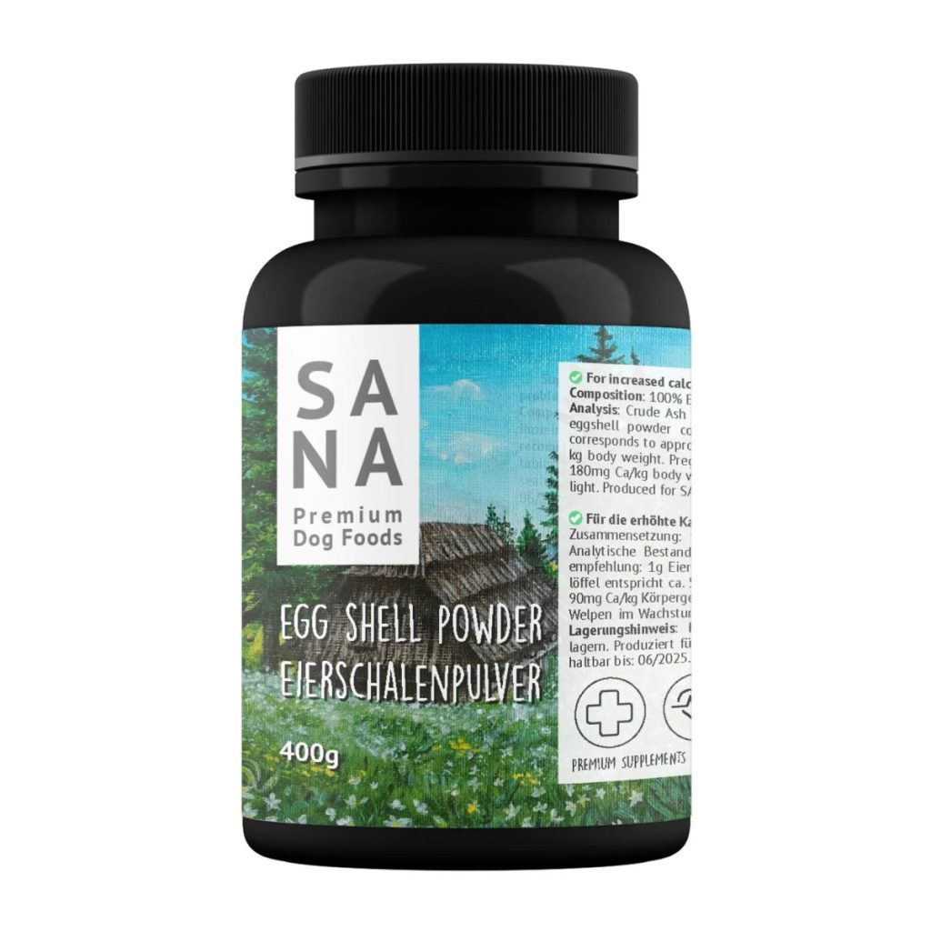 SANADOG jajčna lupina v prahu