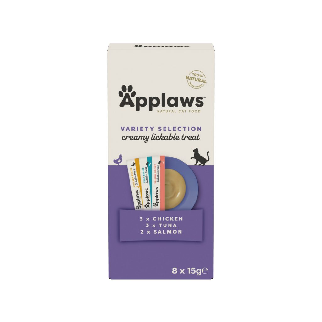 Applaws Variety Creamy Lickable Treats mešani okusi